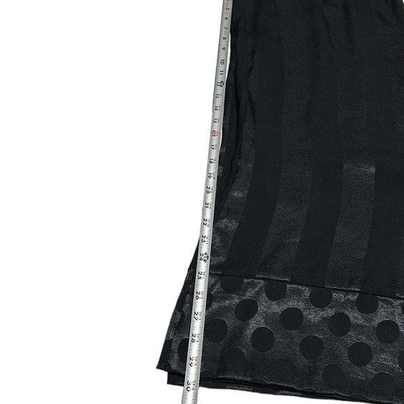 Victoria's Secret Satin Silky Wide Leg Flattering Lounge Black Pants Size Small - Picture 15 of 16